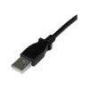 StarTech.com 3 m USB 2.0 A į stačiu kampu B laidas - vyras/vyras