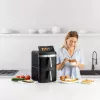 Taurus Air Duo Slim bekepurė gruzdintuvė su dviem krepšiais