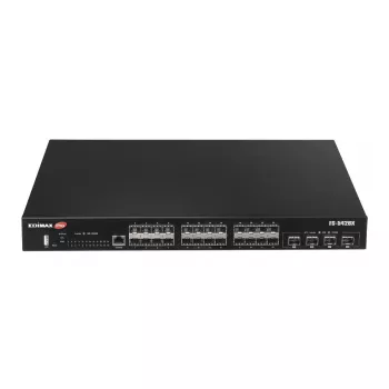 Tinklo jungiklis EDIMAX FS-5428X — 24 Gigabit SFP prievadai, 4 × 10GbE SFP+ prievadai