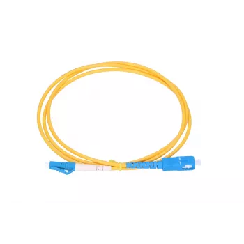 Patchcord Extralink LC/UPC – SC/UPC vienmodis G.652D, simplex, 3 mm, 0,5 m