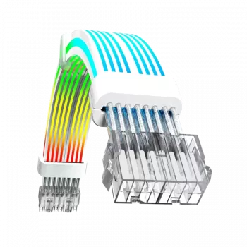 Gamemax VGA/CPU 2x8PIN-B | PSU prailginimo kabelis | Baltas