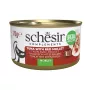 SCHESIR Complements Tunas su raudonąja barškučiu drebučiuose - šlapia katėms - 70g