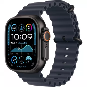 Apple 49 mm vandenyno juostos prailginimas Navy Black Titanium Finish