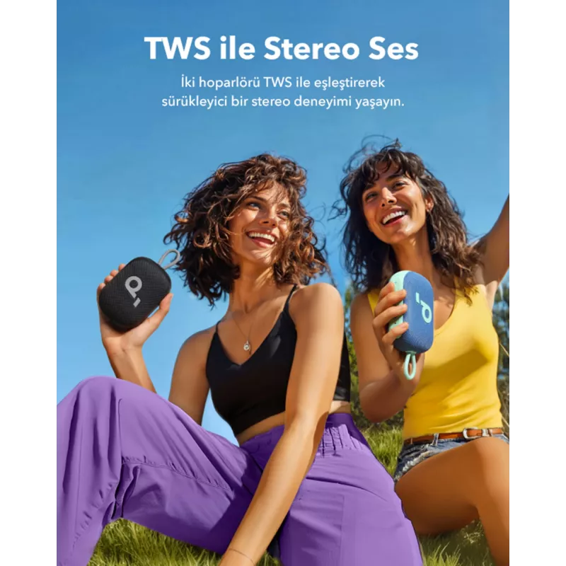 Belaidis garsiakalbis Soundcore Select 4 Go, juodas