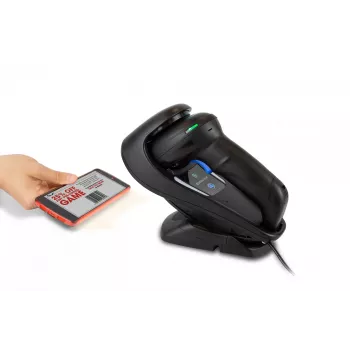 Datalogic Gryphon I GD4520 rinkinys – belaidžio ryšio brūkšninių kodų skaitytuvas, 2D imtuvas, USB