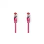 Nedis tinklo kabelis - RJ-45 (M) į RJ-45 (M) - 15,0 m - SFTP - CAT 6 - Lietas, apvalus - rožinis (CCGP85221PK150)