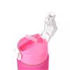 Extralink Motyvacinis vandens butelis 3W1 rinkinys Rožinis-Oranžinis 2000ML+900ML+300ML