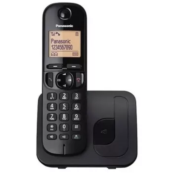 Panasonic KX-TGC 210 PDB belaidis DECT telefonas juodas su skambučio ID