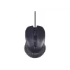 Pilno dydžio laidas klaviatūra Gembird KBS-UM-04 USB QWERTY JAV anglų su pele, juoda, 1.5 m laidas