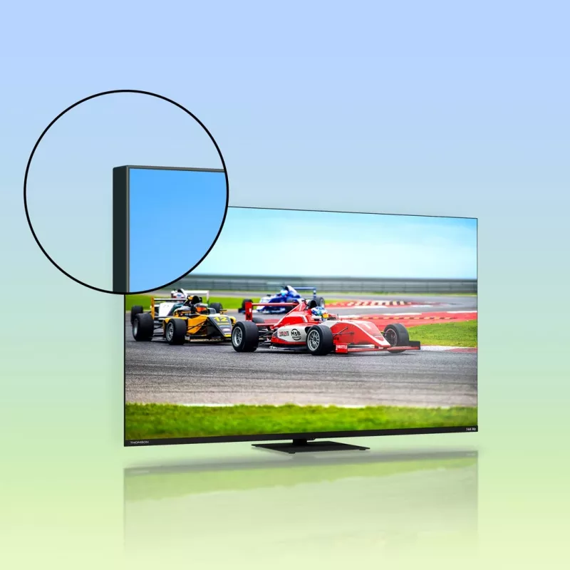 Televizorius Thomson Q70 Series 55QG7C14 139,7 cm (55 inch) 4K Ultra HD Smart TV Wi-Fi Juodas 350 cd/m²