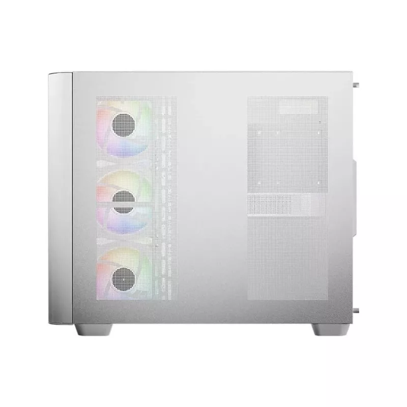 LC-Power Gaming 8001W Pro-Storm Light Midi Tower ATX kompiuterio korpusas, baltos spalvos (LC-8001W-ON)