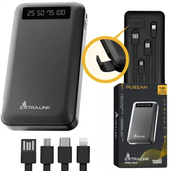 Nešiojamas įkroviklis Extralink Powerbank EPB-083 10000mAh