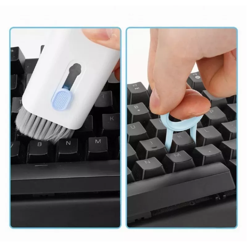 Gembird 7-in-1 Universal Portable Cleaning Kit – Baltas