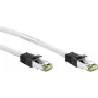 Goobay CAT 8.1 Patch Laidas, S/FTP (PiMF), Baltas, 25 m - LSZH Halogen-Free, Varis AWG 24 (55132)