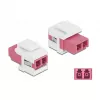 Keystone modulis LC Duplex lizdas - LC Duplex lizdas DeLOCK 86818