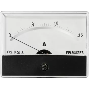 Voltcraft AM-86X65/15A/DC nuolatinės srovės matuoklis, 15 A, nuolatinės srovės