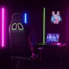 Neon šviesos MANTA SNL109MT Ranka su žaidimų pultu neoninis ženklas, dekoratyvinis LED apšvietimas žaidimų erdvei