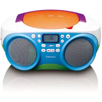 Nešiojamas radijas su CD grotuvu Lenco SCD41 įvairiaspalvis