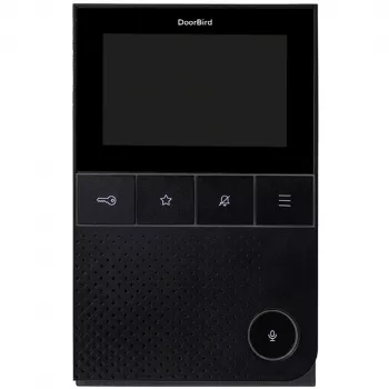 IP vaizdo domofonas DoorBird A1101 Black Edition – durų stotelė IP vaizdo prieigos kontrolei