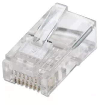 Intellinet 502375 RJ-45 laido jungtis, skaidri