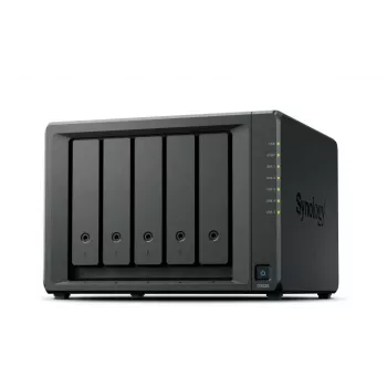 Diskų masyvas Synology DX525 darbalaukio plėtinys 5 lizdai 3,5 colio HDD/SSD, SATA, karštas keitimas, juodas