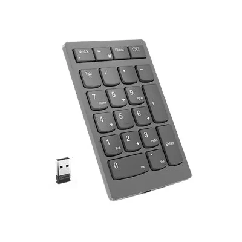 Lenovo 4Y41C33791 belaidė skaičių klaviatūra, RF, pilka
