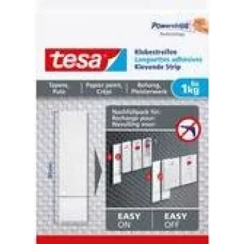 Tesa 77771 lipnios juostos tapetams ir tinkui, balta, 3 vnt.