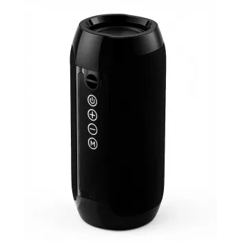 Nešiojamas Bluetooth stereo garsiakalbis SQUEAK SQ1008 — 14 W RMS, Bluetooth 5.3, 1200 mAh, IPX4, FM, LED, AUX, USB