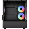 Korpusas Micro/Mini-ITX AEROCOOL Geh Viewport Mini-G-BK-v4 ARGB juodas