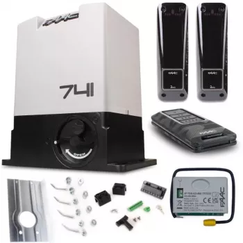 Slankiojo vartų pavaros komplektas FAAC Delta 3 Kit 741 – vartams iki 900 kg, modelis 741