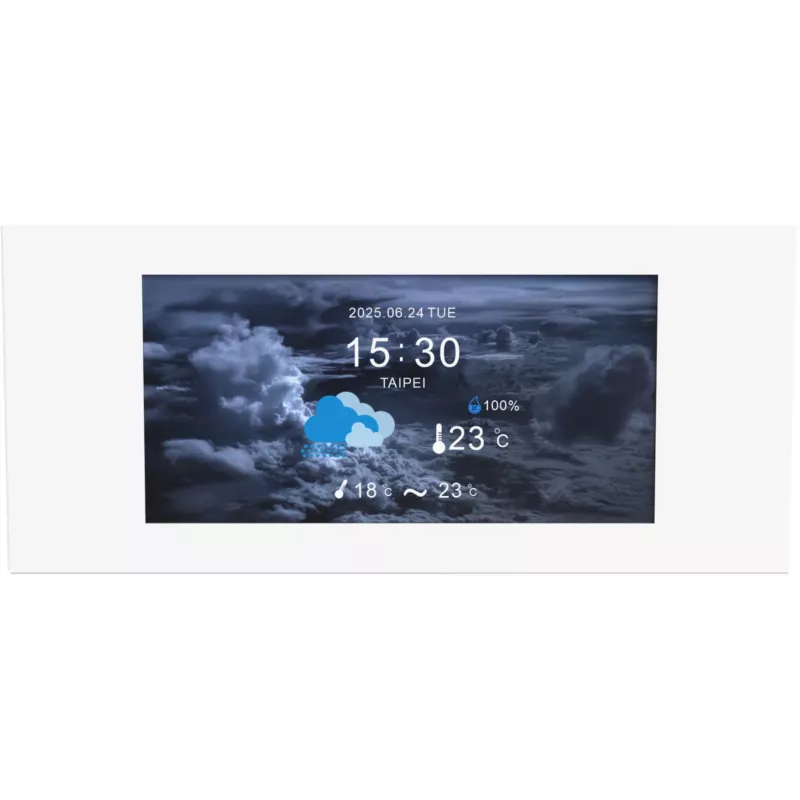 LCD skydelio rinkinys THERMALTAKE View 600 TG Snow 6.0 colio PC korpuso ekranui
