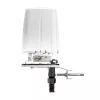 Kryptinė omni antena QuWireless QuSpot A140S-A, PoE/LAN, 0.694–2.7 GHz, iki 4 dBi, balta