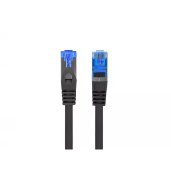 Tinklo kabelis LANBERG PCF6A-10CC-0150-BK Cat6a S/FTP RJ-45 1,5 m Juodas