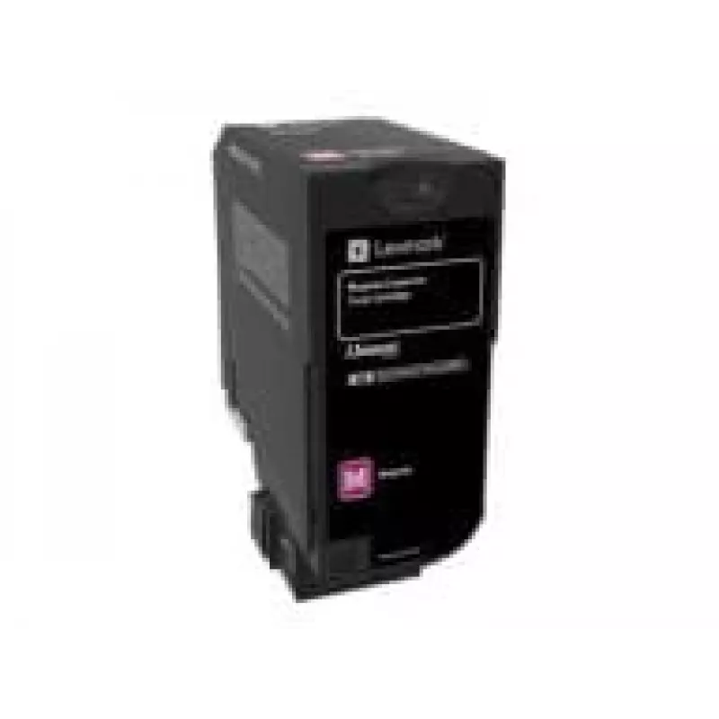 Originalus Lexmark 74C20ME tonerio kasetė, 1 vnt., rausvai raudona (magenta)