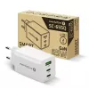 Maitinimo blokas everActive SQ-655Q 65W, 1×USB-A + 2×USB-C greitas įkrovimas