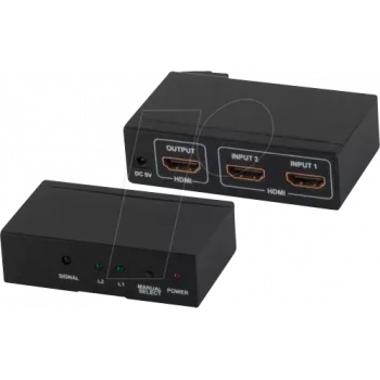 HDMI vaizdo jungiklis ShiverPeaks SP05-02002