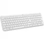 Logitech Signature Slim K950 belaidė klaviatūra RF Wireless Bluetooth QWERTY US International balta