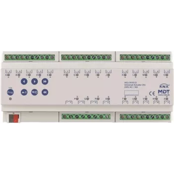 MDT Battery-2416.03 universalus pavarų blokas 24 kanalų 12TE REG 16A 230VAC 100µF 15EVG