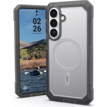 UAG Urban Armor Gear Trooper Dėklas su Magnetiniu Moduliu, Samsung Galaxy S26+, skaidrus/pelenų (pilka), 214517114G31