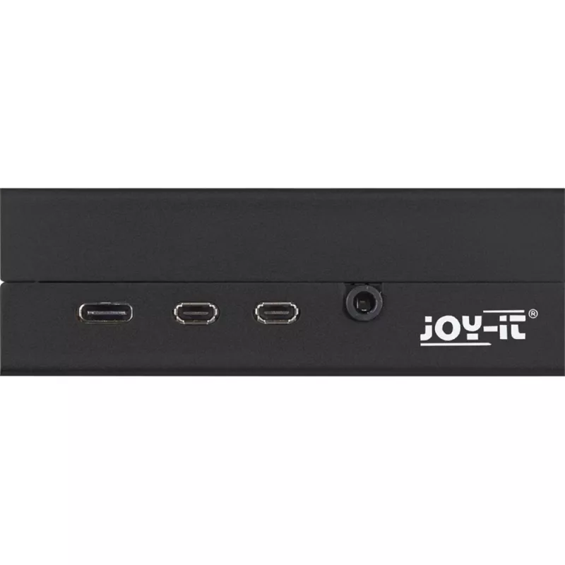 Aliumininis korpusas Raspberry Pi 4 B, JYT RB-AlucaseP4+01B, juodas