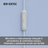 Sony IER-EX15C ausinės, laidinės, į ausis, skambučiai/muzika, USB Type-C, baltos