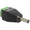 Adapteris nuolatinės srovės kištukui į gnybtų bloką DeLOCK 65434