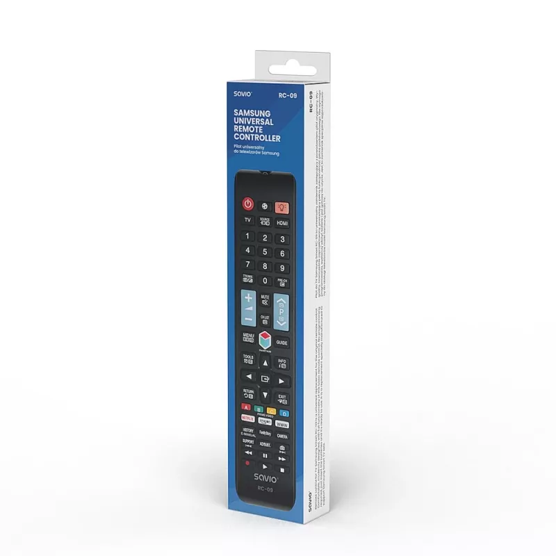 Savio RC-09 infraraudonųjų spindulių nuotolinio valdymo pultas išmaniajam televizoriui