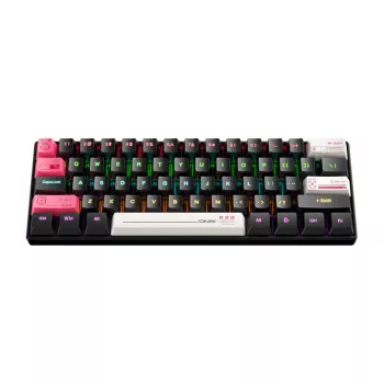 Laidinė žaidimų klaviatūra Onikuma G55 Juoda QWERTY