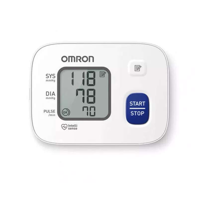 Kraujospūdžio matuoklis ant riešo Omron RS2 HEM-6161-E