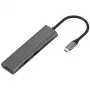 Adapteris USB Type-C į 2 x USB 3.0, Type-C PD, HDMI