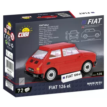 Konstruktorius Cobi Youngtimer Collection Fiat 126p el 24531 — 150 dalių
