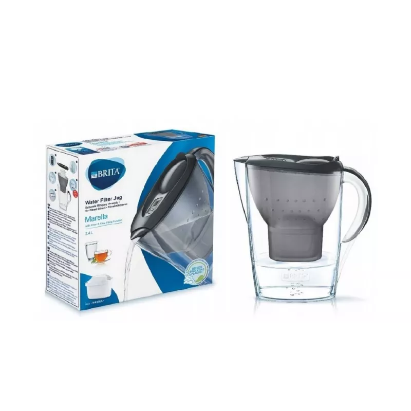 Brita vandens filtro ąsotis Marella+1 su Maxtra Pro PP filtru (2,4 l; grafitas)
