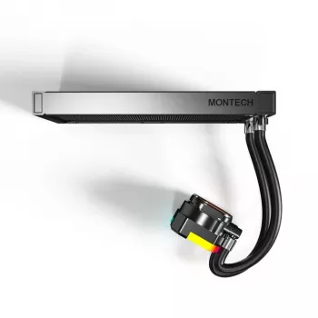 Vandens aušintuvas CPU Montech Hyper Flow ARGB 240 mm, juodas