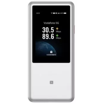 Belaidis maršrutizatorius ZTE U60 Pro dviejų juostų Wi‑Fi 802.11ac, 3600 Mbit/s, 10000 mAh baterija, baltas, vidinės antenos